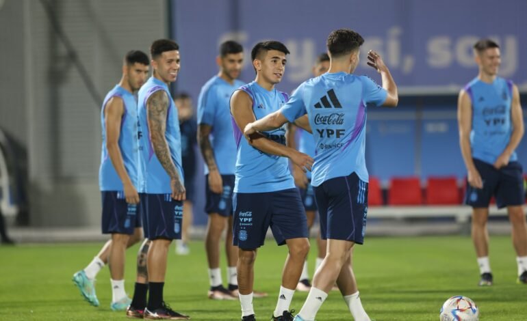 Tras el triunfo ante México, la Selección Argentina se entrenó pensando en Polonia