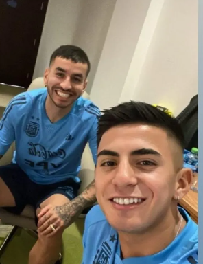 Ángel Correa y Thiago Almada ya están en Qatar para sumarse a la Selección