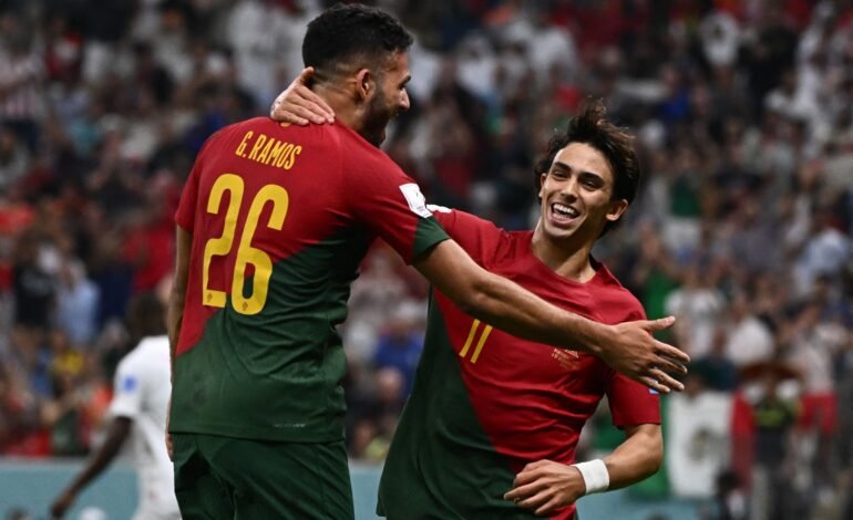 Portugal aplastó a Suiza y se metió en cuartos de final