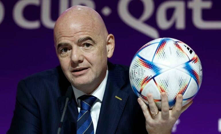 Infantino reveló que la Copa del Mundo 2026 será con 48 selecciones y Mundial de Clubes con 32 equipos