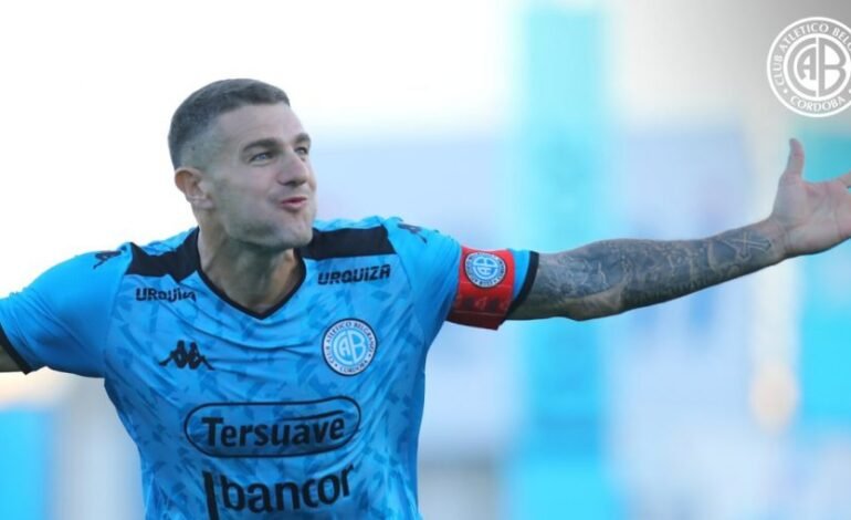 Belgrano de Córdoba renovó con el goleador Pablo Vegetti