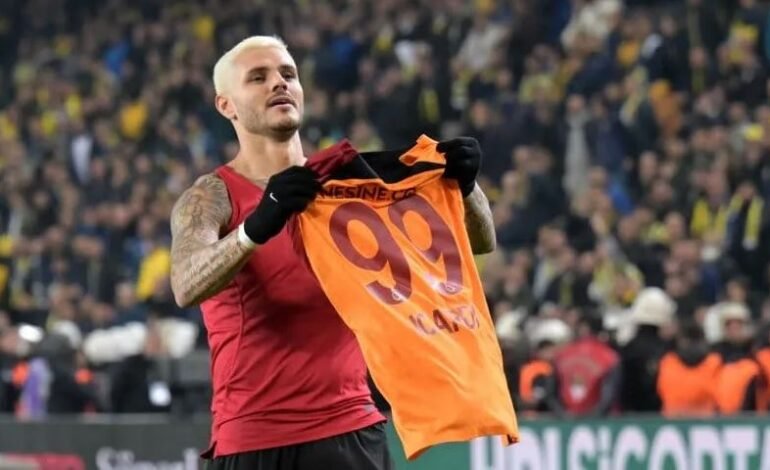 Icardi: Golazo y festejo picante en la victoria de Galatasaray ante Fenerbahçe