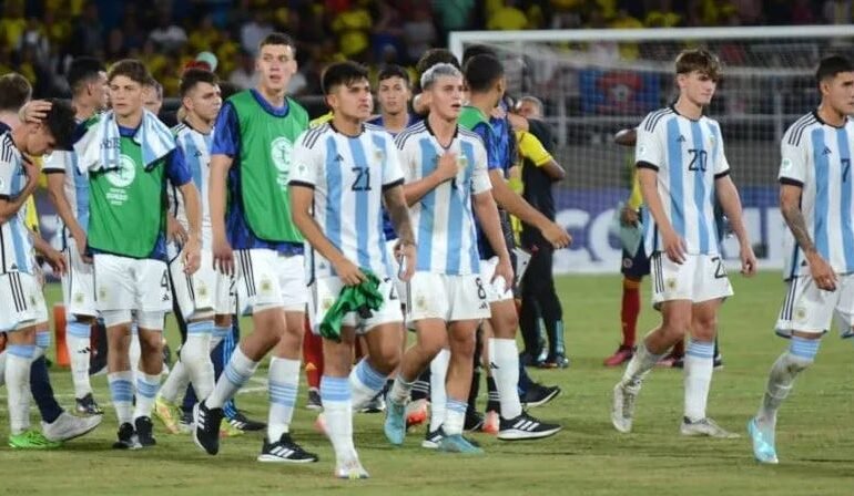 Sudamericano S-20: Argentina cayó con Colombia y quedó eliminada