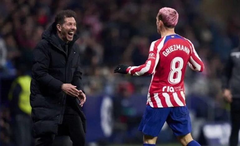 El Atlético Madrid de Diego Simeone aplastó al Sevilla de Jorge Sampaoli por La Liga