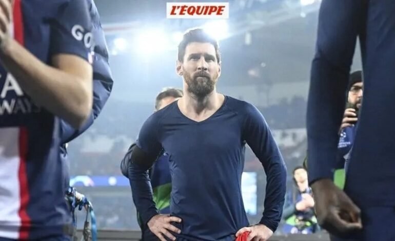 La dura tapa sobre el futuro de Messi en PSG de L’Équipe: «Cerca del divorcio»