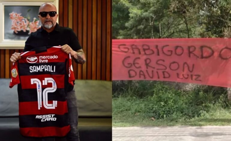 Brasil: con este clima asumió Jorge Sampaoli como nuevo DT del Flamengo