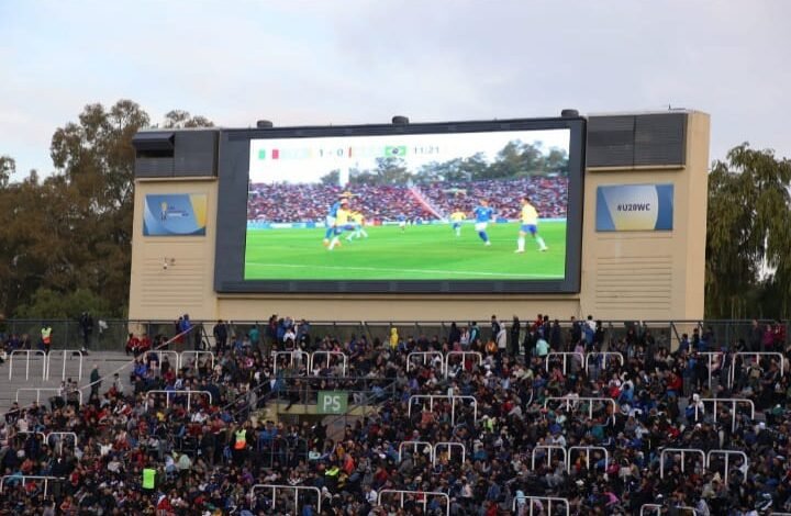 Polémica en el Mundial Sub 20: la FIFA tapó la bandera y el escudo de Malvinas