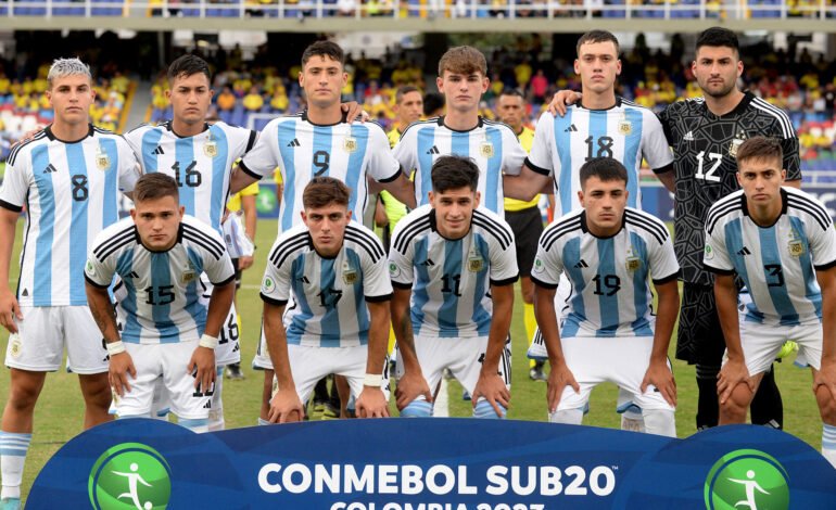 Sub 20: La Selección Argentina se entrena el lunes y ya tienen programado un amistoso