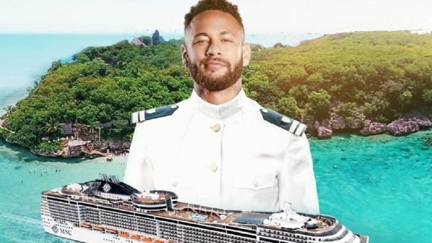 Increíble: Neymar alquiló un crucero de lujo y hará una fiesta de tres días