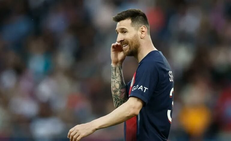 Lionel Messi fue abucheado en su despedida del PSG