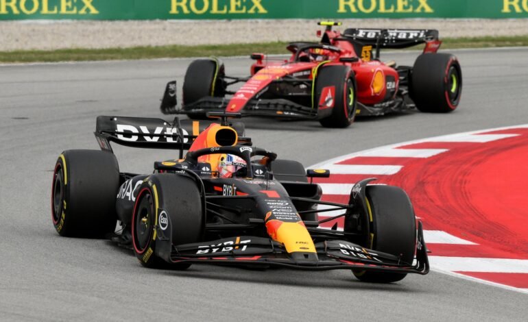 F1: Victoria de punta a punta de Verstappen y doble podio para Mercedes en el GP de España