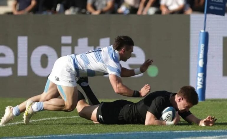 Los Pumas no pudieron ante la topadora de Nueva Zelanda y cayeron en Mendoza, por el Rugby Championship