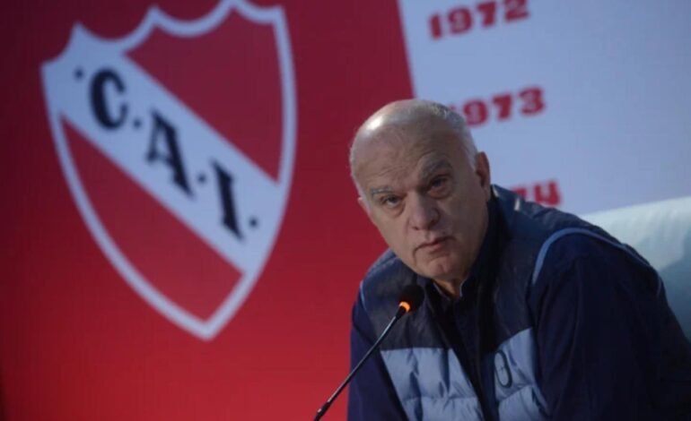 Néstor Grindetti seguirá siendo Presidente de Independiente