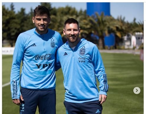 Santi Pierotti en la Selección Argentina y otro sueño hecho realidad