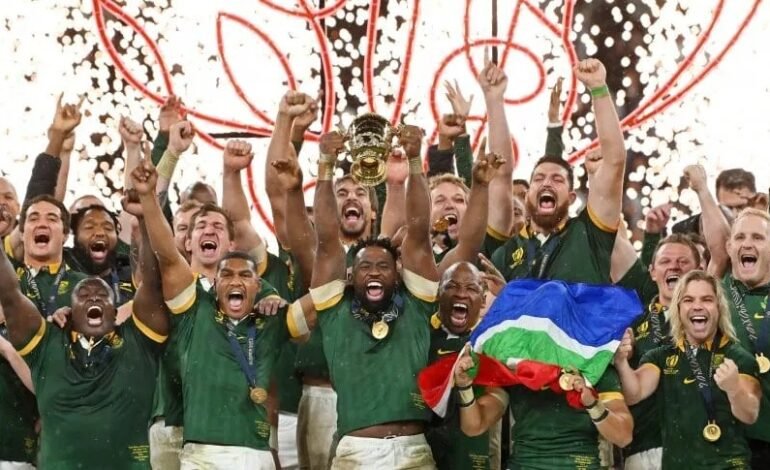 Sudáfrica venció a los All Blacks y se consagró bicampeón del Mundial de rugby