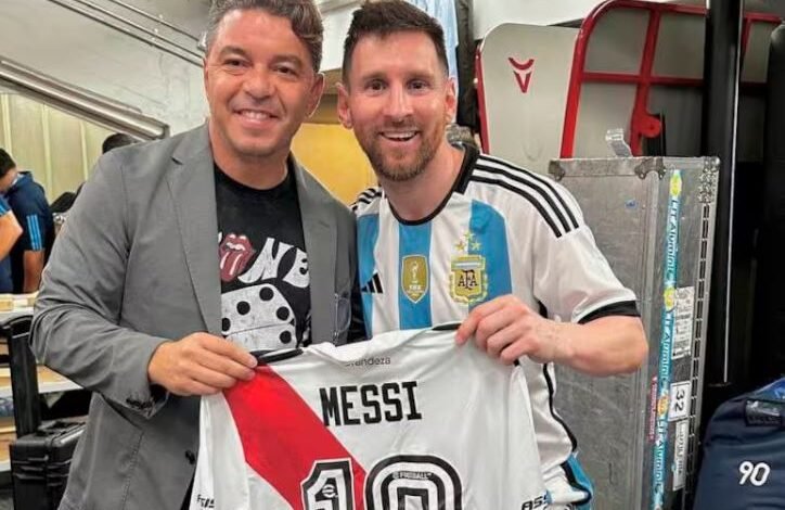 El palco y algo más: los regalos de River a Leo Messi