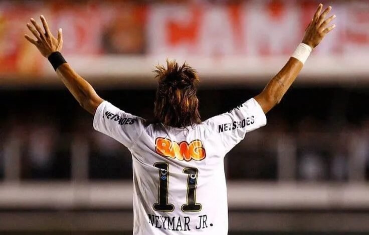 Neymar pidió que no use su emblemático dorsal «11» mientras el Santos esté en la B