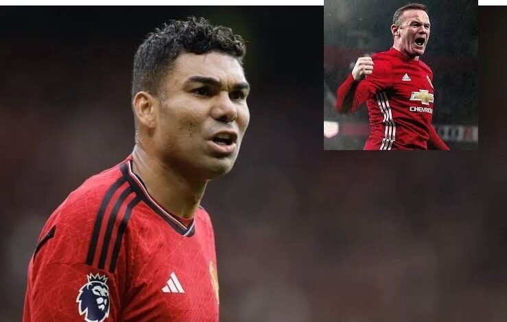 Rooney, la leyenda del Manchester United destrozó a Casemiro: «Es un vago»