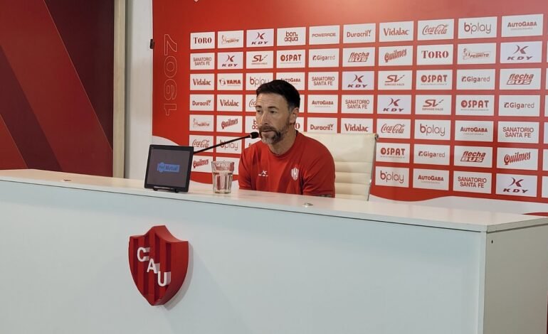 Kily González en conferencia del «Lo importante es que sumamos» al negar un llamado de Rosario Central