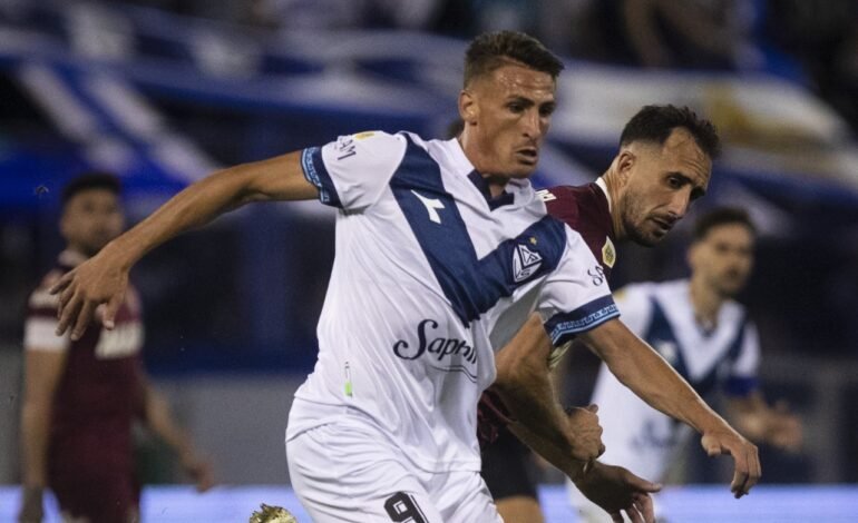 Vélez empató ante Lanús y enciende la lucha por la Liga Profesional 2024