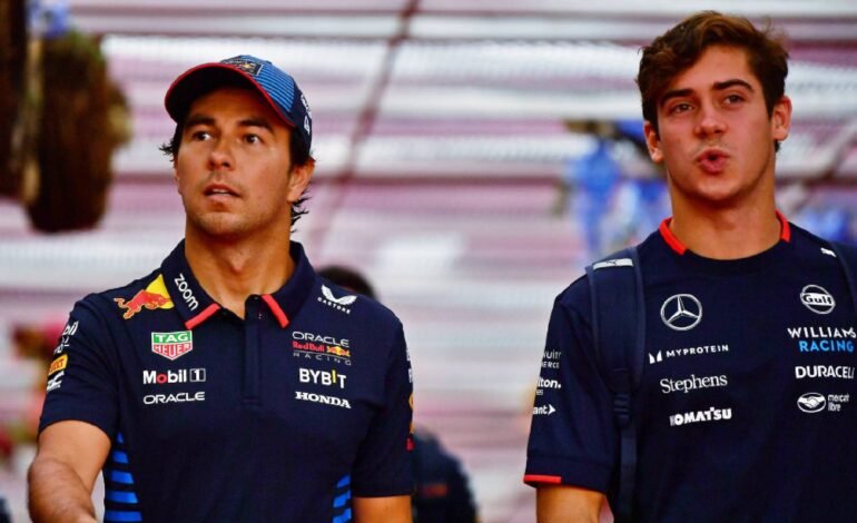 Checo Pérez se fue de Red Bull y ¿se ilusiona Colapinto?