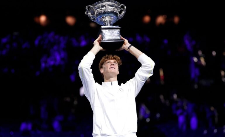 Jannik Sinner se consagró bicampeón del Australian Open y alcanzó su tercer Grand Slam