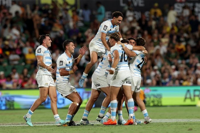 Los Pumas se consagraron campeones del Seven de Perth