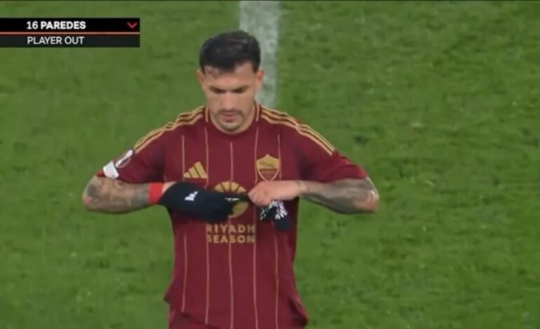 ¿Chau Roma? Paredes salió caliente, mientras Boca lo espera