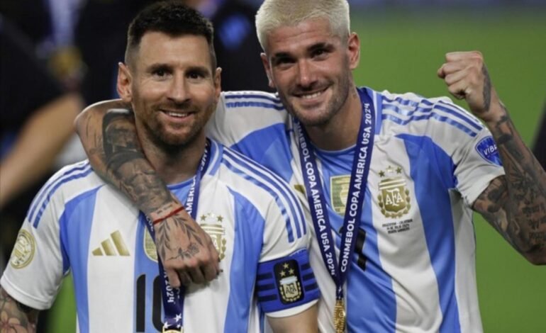 De Paul sobre Messi ante los dichos de Cristiano: «El 10 es arte»