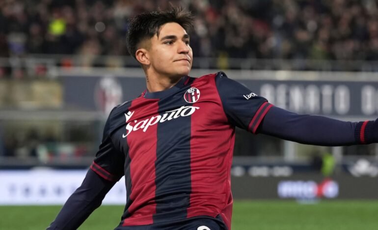 Otro gol de Santi Castro para Bologna, que le dio un nuevo batacazo a Milan