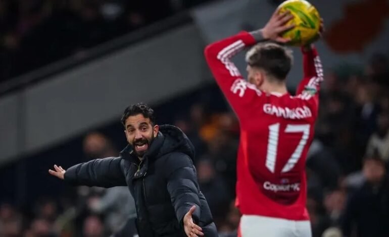Estalló la interna entre Amorim y Garnacho, tras perder la final de la Europa League: la respuesta del técnico a las quejas del delantero
