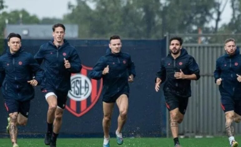 El plantel de San Lorenzo se entrenó luego del paro por falta de pago