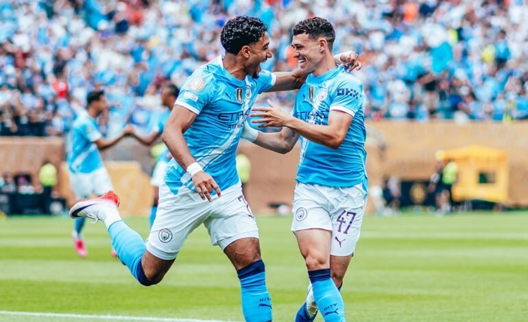  Paso firme: Manchester City hizo valer su jerarquía en el debut y le ganó con solvencia al Wydad AC