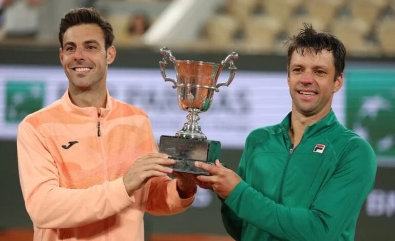 Horacio Zeballos ganó su primer Roland Garros junto a Marcel Granollers