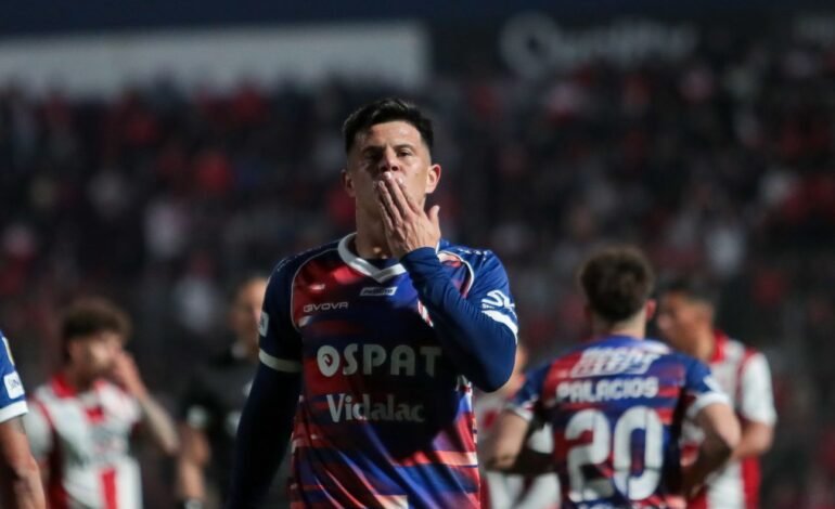 Estigarribia y su felicidad por volver a marcar con Unión: «El trabajo siempre paga»