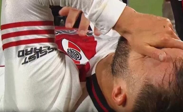 Lo llora Pezzella y todo River: una inoportuna lesión antes de la Libertadores