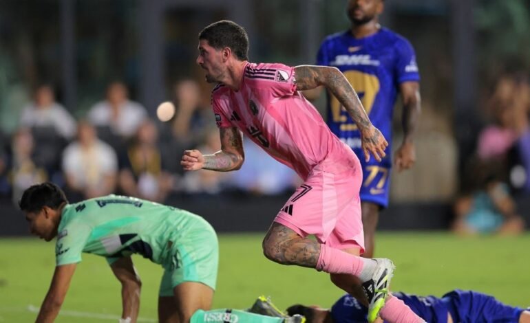 Sin Messi, Inter Miami venció a Pumas y clasificó en la Leagues Cup