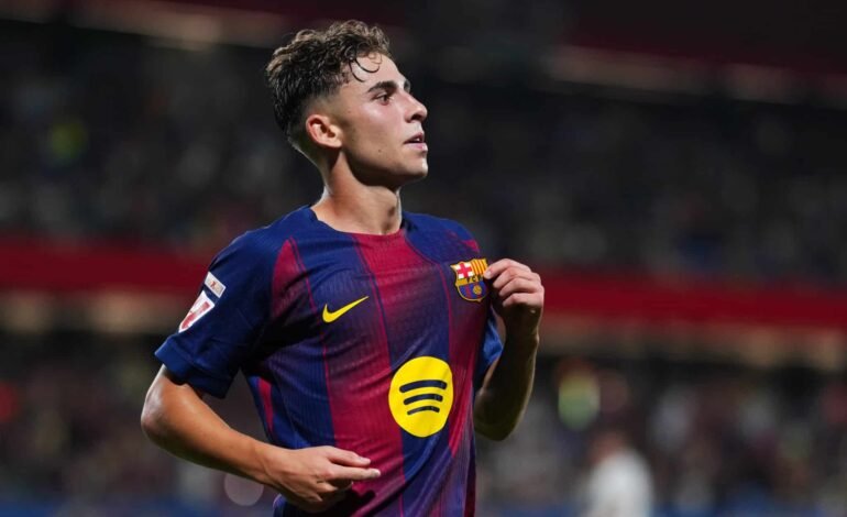 VIDEO: El gol de Fermín López para la igualdad de Barcelona ante Real Madrid