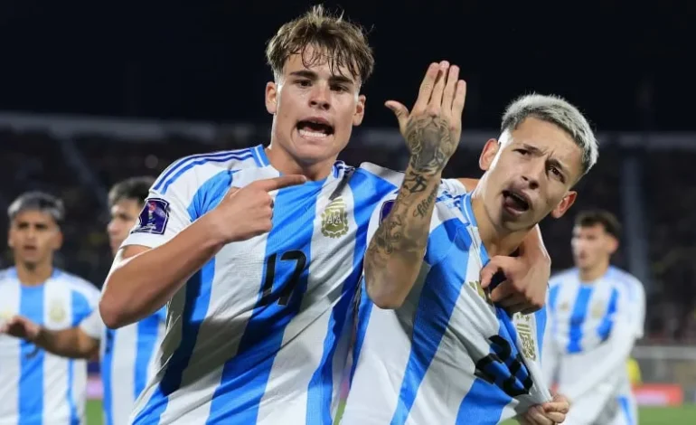 Silvetti, el héroe de la Selección Argentina Sub 20: el gol para la final y la reacción al saludo de Messi