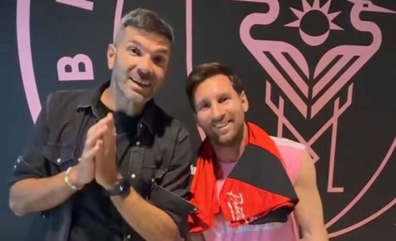 VIDEO | El Puma Gigliotti, Luis Suárez y MESSI juntos en Miami