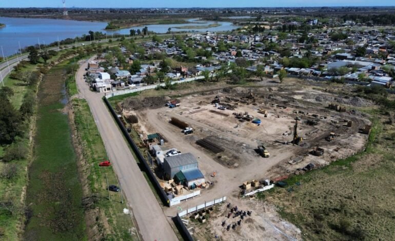 Juegos Suramericanos: Provincia ya construye el Microestadio de Santa Fe y comenzó con las tareas de pilotaje