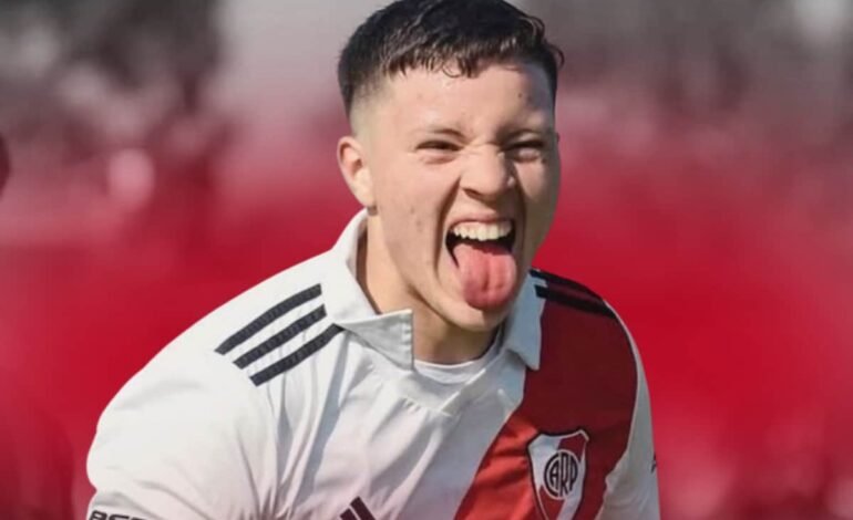 Tobías Goytia, la joya de las inferiores de River que fue blindado con una cláusula de 100 millones de doláres