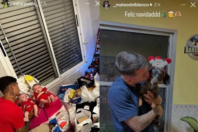 Así festejaron la navidad los jugadores de Colón y Unión