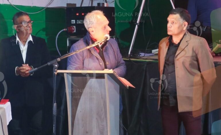 En Laguna Paiva se suspendió la entrega de Premios Ricardo Altamirano