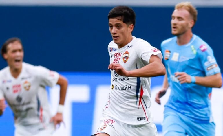 Lionel Verde INTERRUMPIÓ su préstamo con CSKA Moscú y VUELVE a Unión