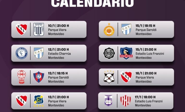  River cambia de estadio, Independiente cambia rival y hay fixture retocado en la Serie Río de la Plata