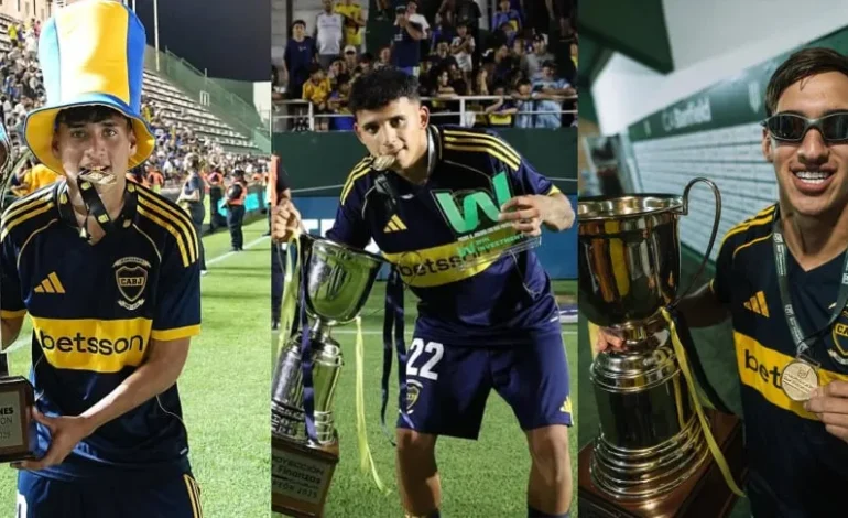 Aranda, Leonel Flores y Gelini, LOS TRES PIBES de Boca que subieron a Primera