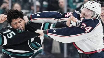  Escándalo en la NHL: le sacó el casco y lo NOQUEO de una piña