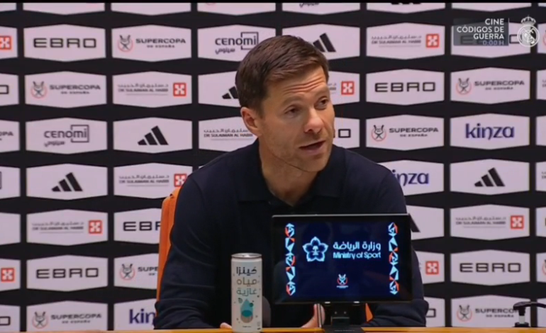  Xabi Alonso apuntó contra Simeone por el cruce con Vinicius: “No es ejemplo”