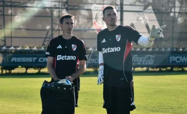 Armani y Driussi intensifican la puesta a punto para volver en River: Vélez, el objetivo